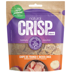 Petisco Natural Crisp Chips de Frango e Batata Doce 100g