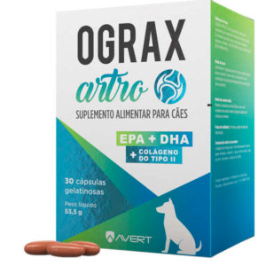 Suplemento Alimentar Avert Ograx Artro para Cães