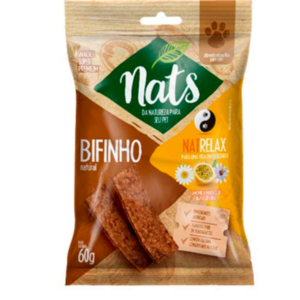 Bifinho Natural Nats NatRelax para Cães