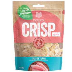 Petisco Natural Crisp Iscas de Tilápia - 20g.