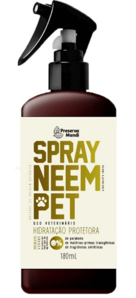 Spray Neem Pet - Repelente Natural Preserva Mundi