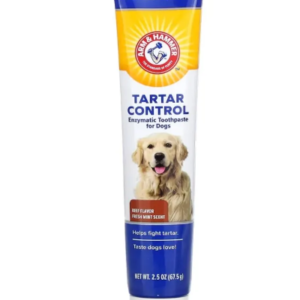 Pasta Dental Enzimática Arm & Hammer Tartar Control - Sabor Carne 67,5g