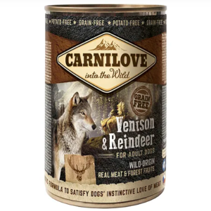 Carnilove Alimento Úmido - Veado e Rena - Lata 400g