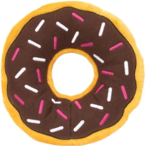 Pelúcia Zippy Paws Donutz - Chocolate