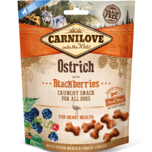 Carnilove Crunchy Snack Avestruz e Amoras 200g