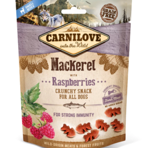 Carnilove Crunchy Snack Peixe Cavalinha e Framboesa 200g
